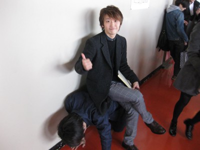 すいません、ぶれましたー、もう一枚！