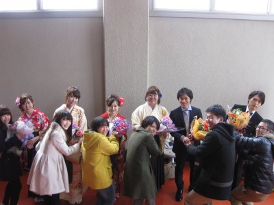 ご卒業おめでとうございまーす！